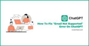 fix email not supported error chatgpt